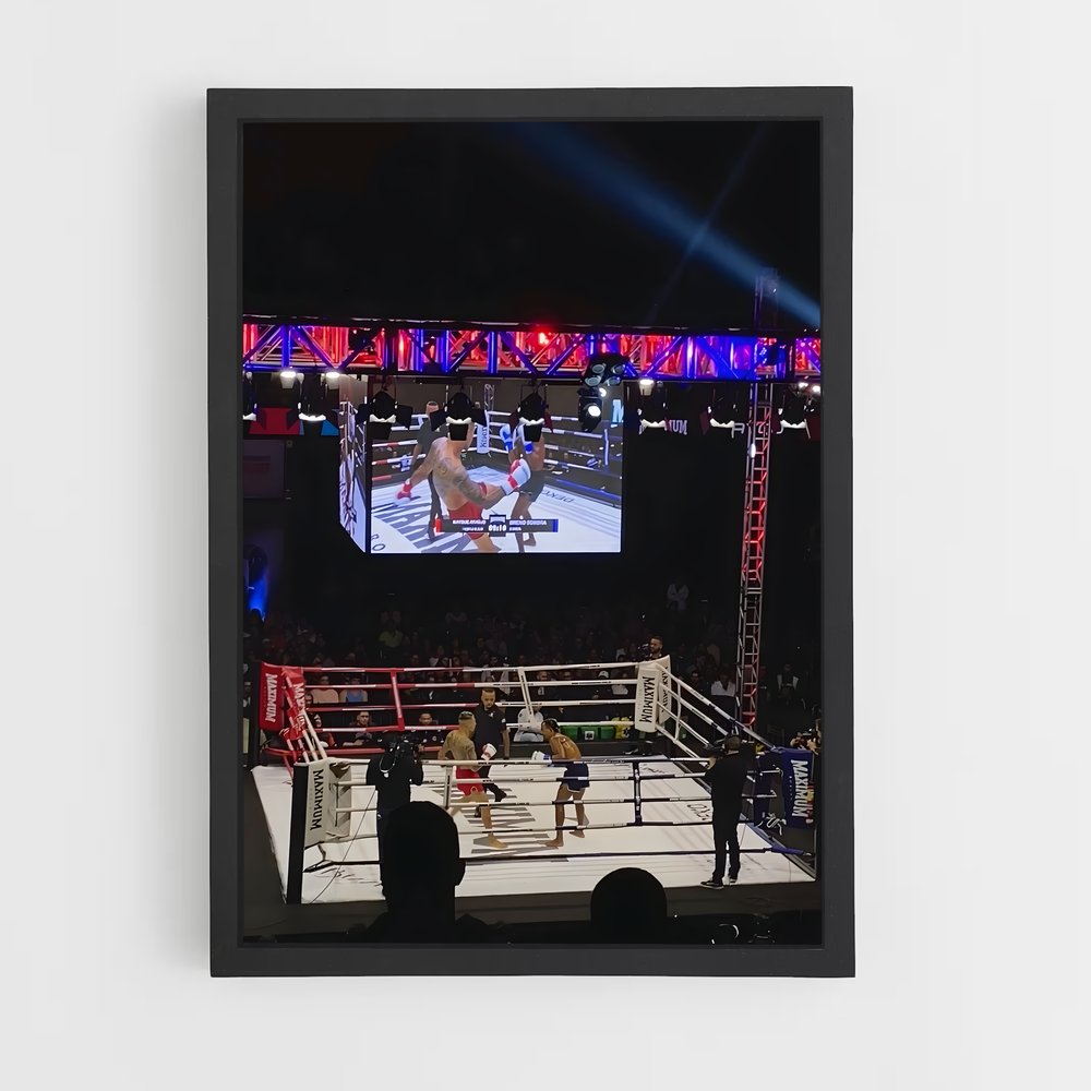 Poster Wbc muaythai – affiche Muay Thai (vue 2)